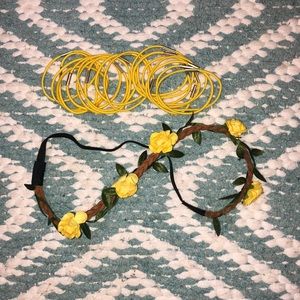 Headband and Hair ties